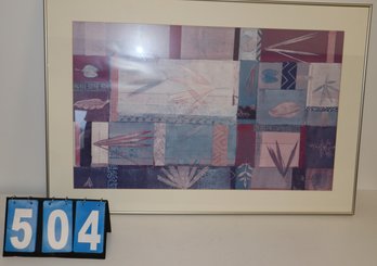 40' X 27' - Framed Art Work - Unknown Artist