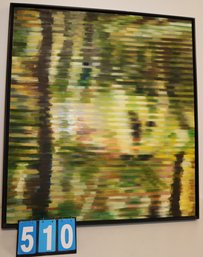 GIANT - 45' X 50' - Framed Oil Painting Art Work - Rock Springs 1999 Daniel Gottsegen (MSRP $4500)