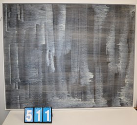 GIANT - 61' X 49' - Framed Canvas Art Work - Unknown Artist