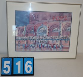 29.5' X 23' - Framed Art Work - Thomas Rebek