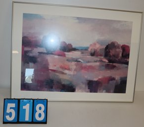 40' X 30' - Framed Art Work - Unknown Artist