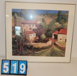 34' X 30' - Framed Art Work - Unknown Artist