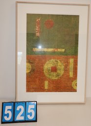 27.5' X 38.5' - Framed Art Work - Unknown Artist - Signed