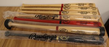 7 Rawlings Baseball Bats - Red Sox & New York Yankees