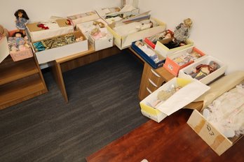 25 - Collection Of Dolls - HUGE LOT! Most In Boxes