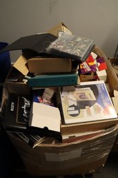 Over 100K Sports Cards Lot - GIANT Bin Box Full! All Sports! Box #2