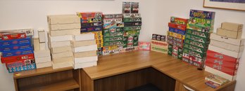 120 Complete Sets Of Sports Cards - (Some Sealed New) All Sports