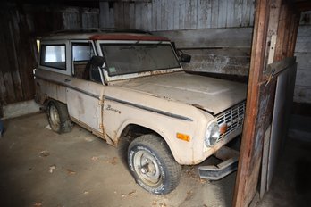 1974 Ford Bronco  Barn Find! *No Title* Selling For Parts