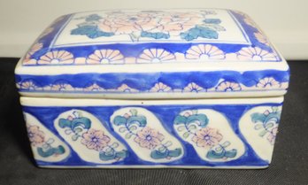 Porcelain Trinket Box