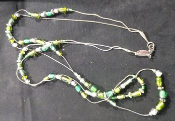 40' DOUBLE STRAND NECKLACE NEW IN BOX