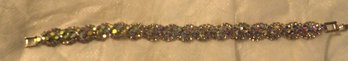 7' MULTI COLOR  RHINESTONE BRACELET