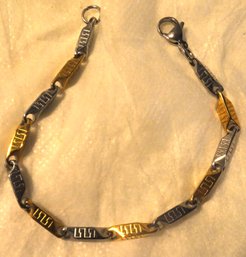 8' 2 TONE BRACELET