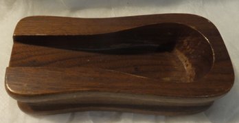 ALL WOOD SINGLE PIPE HOLDER