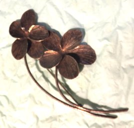 FLOWER PIN  3 1/2'