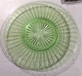 VASELINE GLASS PLATE