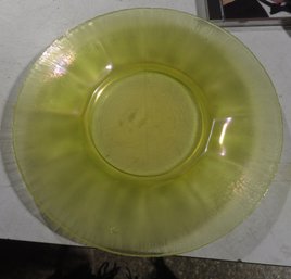 VASELINE GLASS PLATE