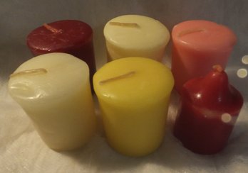 6 VOTIVE CANDLES
