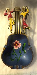 1960'S GUITAR SHAPE ASHTRA MADE IN ISRAEL