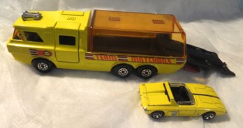 1972 MATCH BOX K7 RACE CAR TRANSPORTER