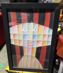 ACRYLIC ON CANVAS BOARD In The STYLE OF DALI