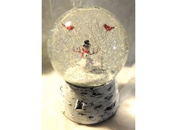 SNOW MAN SNOW GLOBE MUSICAL