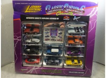 JOHNNY LIGHTING CLASSIC CUSTOMS CORVETTE IN BOX