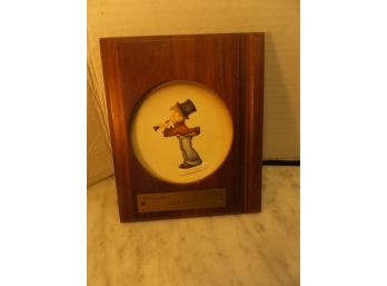 HUMMEL MINIATRUE COLLECTORS PLATES 4 TO THE SERIES LITTLE MUSIC MAKERS