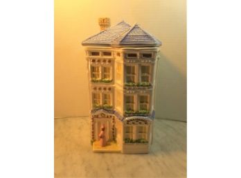 VINTAGE AVON  TOWNHOUSE CANISTER  COLLECTION