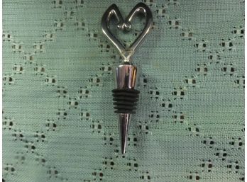 HEART SHAPE BOTTLE STOPPER