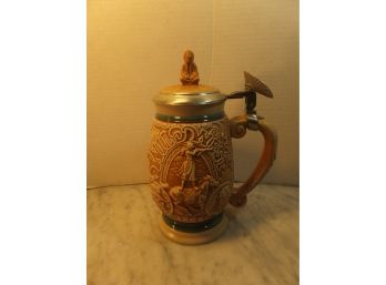 AVON WILD WEST STEIN W/ FLIP TOP LID