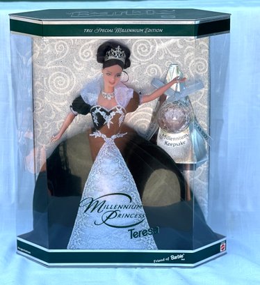 1999 Barbie Collectibles MILLENNIUM PRINCESS BARBIE TERESA Doll