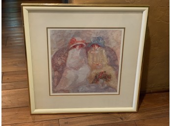 Vintage 'Barbara Wood' Print