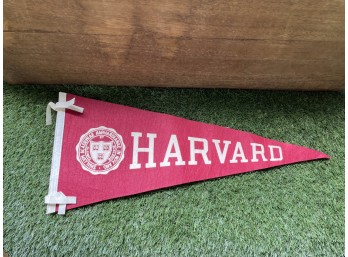 Vintage Felt Harvard Pennant