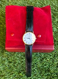 Baume & Mercier 18k Yellow Gold Classima Quartz Watch  Ref. 15205