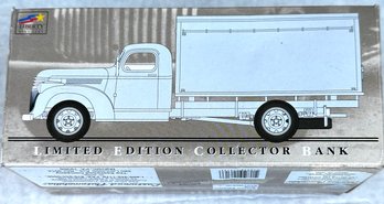 EASTWOOD AUTOMOBILLIA Limited Edition Collector Bank - 1942 Chevrolet Van Box Die-Cast Collectible