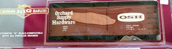 (B11) Bachman BIG Haulers OSH Box Car 'G' Scale Compatible Train