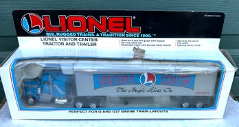 1994  LIONEL 6-12860 Visitor Center Tractor & Trailer