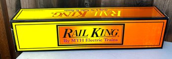 (C3) RAIL KING By MTH Electric Trains - 0-8-0 Scale Switch Engine Norfolk & Western RK-1111LP