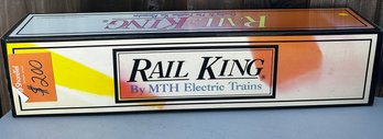 (C4) RAIL KING By MTH Electric Trains - 4-6-2 Steam Locomotive Pennsylvania K-4s Torpedo 30-1118-1