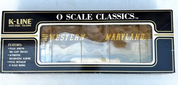 K-LINE Electric Trains Western Maryland Boxcar
