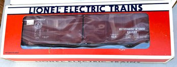 (C31) LIONEL Baltimore & Ohio Double Door Boxcar 6-17209