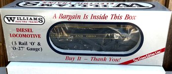 (C38) WILLIAMS Electric Trains - Baltimore & Ohio Diesel Locomotive