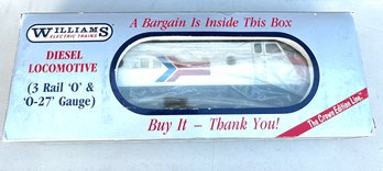 (C45) WILLIAMS Electric Trains - Amtrak Dummy Locomotive ) O Gauge