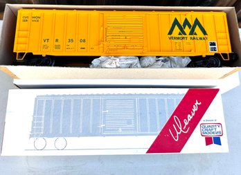 (C51) WEAVER 50' Sliding Door Boxcar Vermont Railway