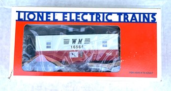 (C) LIONEL Western Maryland Square Window Caboose 6-16564