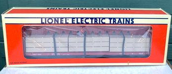 (E) LIONEL Electric Trains - Center Beam Flatcar 6-16381