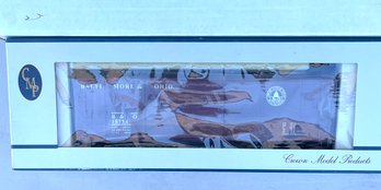 (C84) Crown Model Products OB-117 Baltimore & Ohio O.B. Boxcar Hi-aAil No. 734