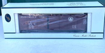 (C86) Crown Model Products OB-117 Baltimore & Ohio O.B. Boxcar Hi-RAil No. 710