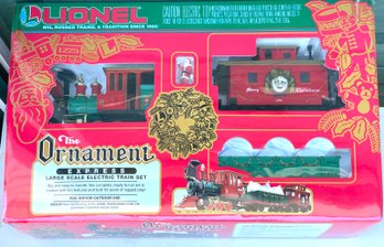 (C97) LIONEL The Ornament Express Large Scale Electric Train Set