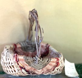 Vintage Buttocks Gathering Basket